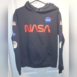 Artist Union Clothing Co. NASA Black Hoodie Small